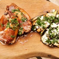 Angela Hartnett's Lamb and Aubergine With Gremolata recipe