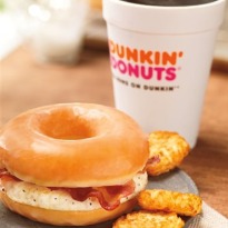 Dunkin' Donuts Taking Bacon Sandwich National