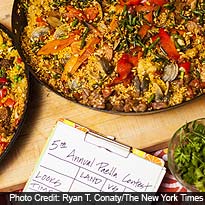 Paella, by Land and Sea