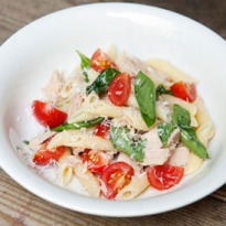 Angela Hartnett's Penne With Tuna and Cherry Tomatoes Recipe