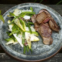 Angela Hartnett's Lamb with Chicory Recipe