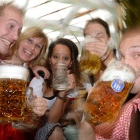 'Beer today, vote tomorrow' say German Oktoberfest revellers