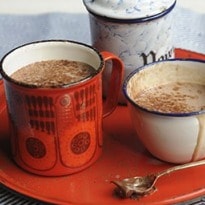  Make your own hot chocolate and banana malt drink | Drinks 