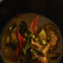 Neil Perry's recipes: green curry of prawns 