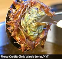 For Passover, Fried Artichokes