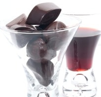 A Little Wine and Chocolate for Good Memory!