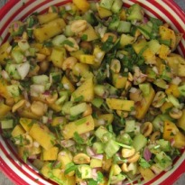 How to Make Peanut and Mango Chaat