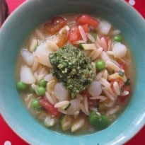 How to Make Minestrone Soup With Pesto- Recipe