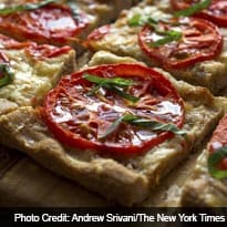 A Slice of Tomato Adds Life to Focaccia