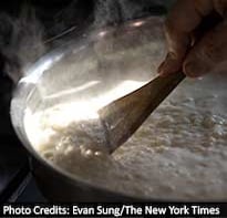 Massimo Bottura Adds His Touch to Risotto
