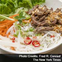 Warm Vietnamese Noodle Salad is a Quick Stir-Fry Dish