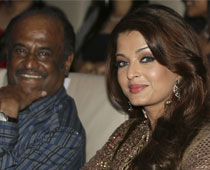 Aishwarya, Rajnikanth launch Endhiran music