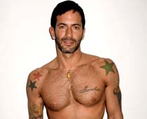 Designer Marc Jacobs posed naked for perfume ad