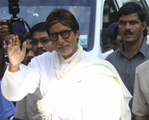 Big B in Dwarka for shooting of Khushbu Gujarat Ki