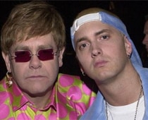 Eminem, Elton John top list of most surprising duets