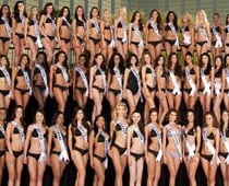 83 beauty queens start final Miss Universe run