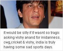 Silly to question Anand's nationality: Shah Rukh