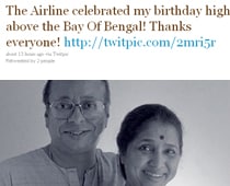Asha Bhosle on flight delayed for 13 hours