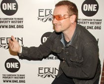 Bono under fire for mismanagement of charity funds