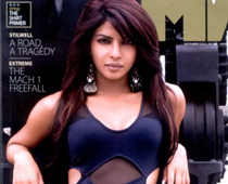 Khiladi Priyanka poses for Man's world