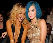 Rihanna throws a hen party for Katy Perry in Las Vegas