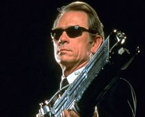 Tommy Lee Jones on for Men In Black 3