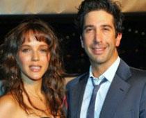 David Schwimmer and ex Zoe Buckman protest together for their