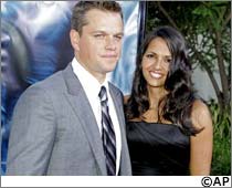Matt Damon's wife pregnant, expecting a baby girl  