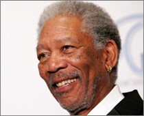 Morgan Freeman's cheesy debut revealed by Jay Leno
