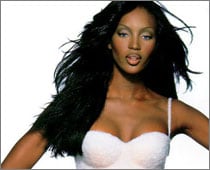 Naomi Campbell thanks mother for her good genes