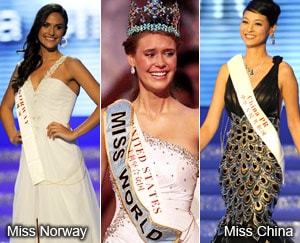Did China-Norway Nobel prize dispute affect Miss World?