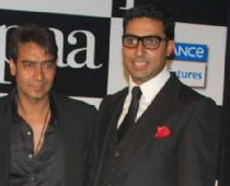 Ajay, Abhishek come together after eight years  