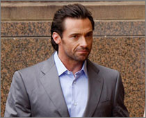 Hugh Jackman injured in cricket stunt