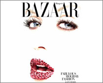 Katy Perry crystallised for Harper's Bazaar 