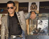 Salman markets Being Human watches on Twitter