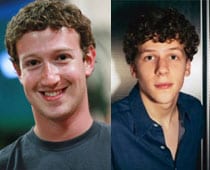 Eisenberg and Zuckerberg Come Face-book to Face