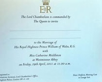 Check the mailbox: Royal wedding invites posted