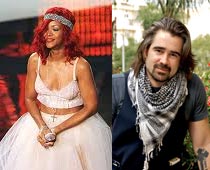 Rihanna Not dating Colin Farrell