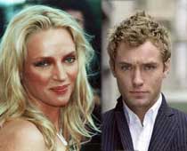 Jude Law, Uma Thurman In Cannes Jury