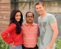 Raima Sen's Secret Date With Brett Lee