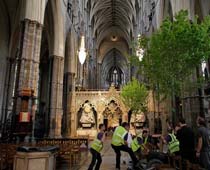 Westminster Abbey Gears Up For Wedding Rehearsal 