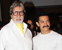 No competition with Big B, says Aamir