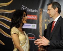 Mallika Up, Close, Personal With Ontario Premier