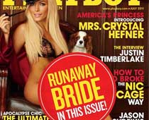 Playboy Adds 'Runaway Bride' Sticker To July Issue