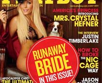 Playboy Adds 'Runaway Bride' Sticker To July Issue 