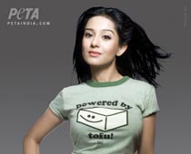 Amrita Rao, a proud vegetarian