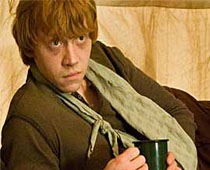 Rupert Grint missing the sets of Harry Potter