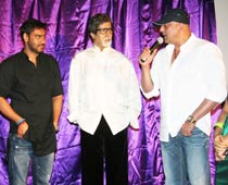 Amitabh unveils first look of Sanjay Dutt's Rascals