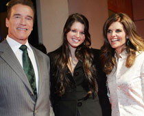 Arnold's daughter deals with parents' break-up