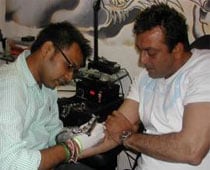 sanjay dutt tattoo